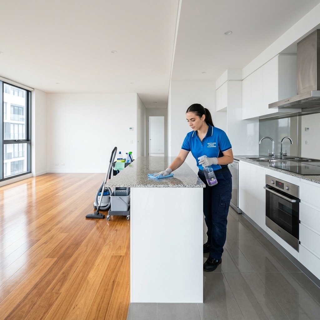 Spotless property after end of lease bond cleaning